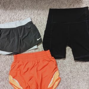 Bundle of 3 Women's Athletic Workout shorts
